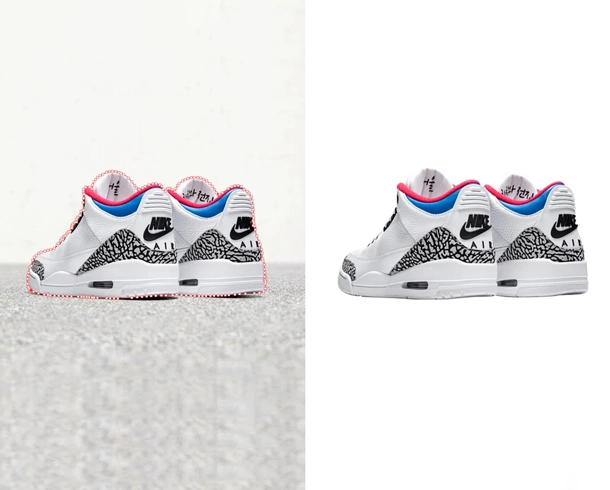 shoes  background remove